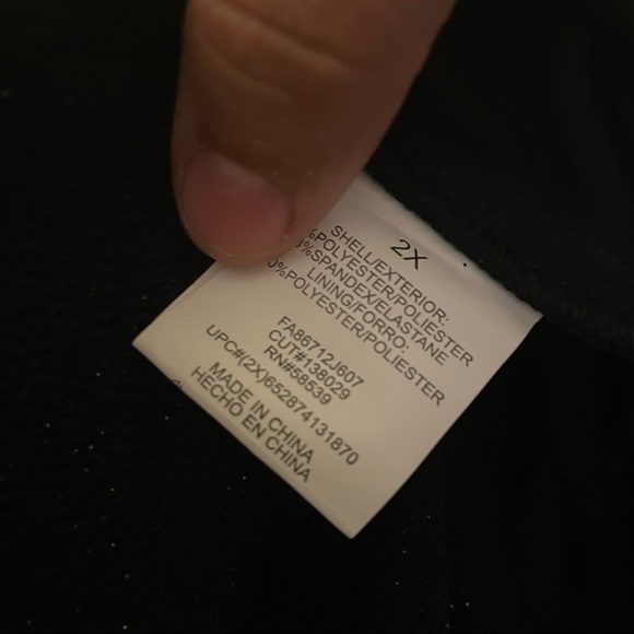 Junior’s Plus Size Speechless Long Sleeve Mock Wrap Dress. Size 2X - Picture 5 of 6